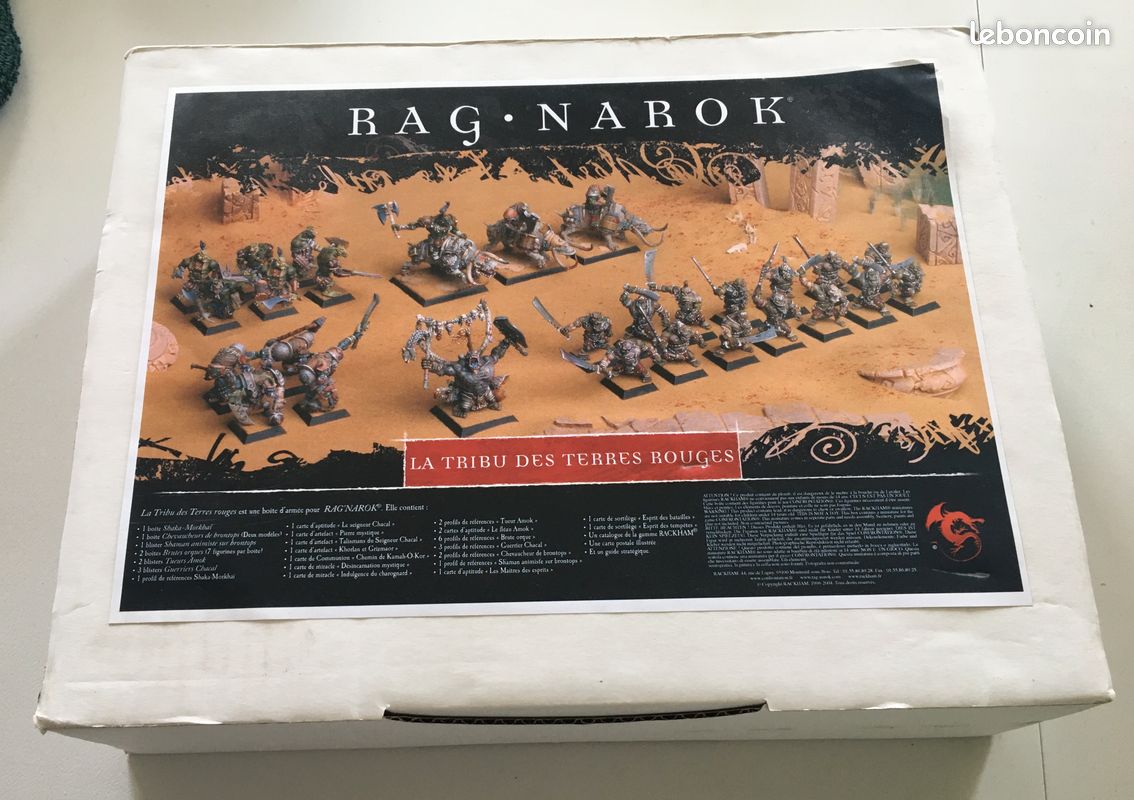 Tribu Des Terres Rouges – Bran-O-Kor Army Box Pour Rag'Narok / Confrontation (Rackham)