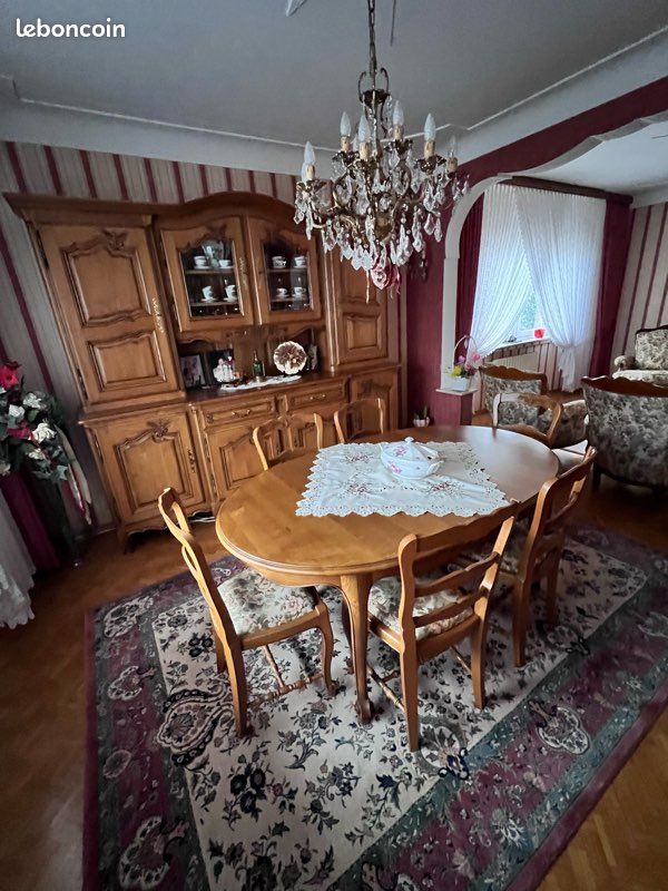 Vends salle à manger Louis XV en chêne (image 1)