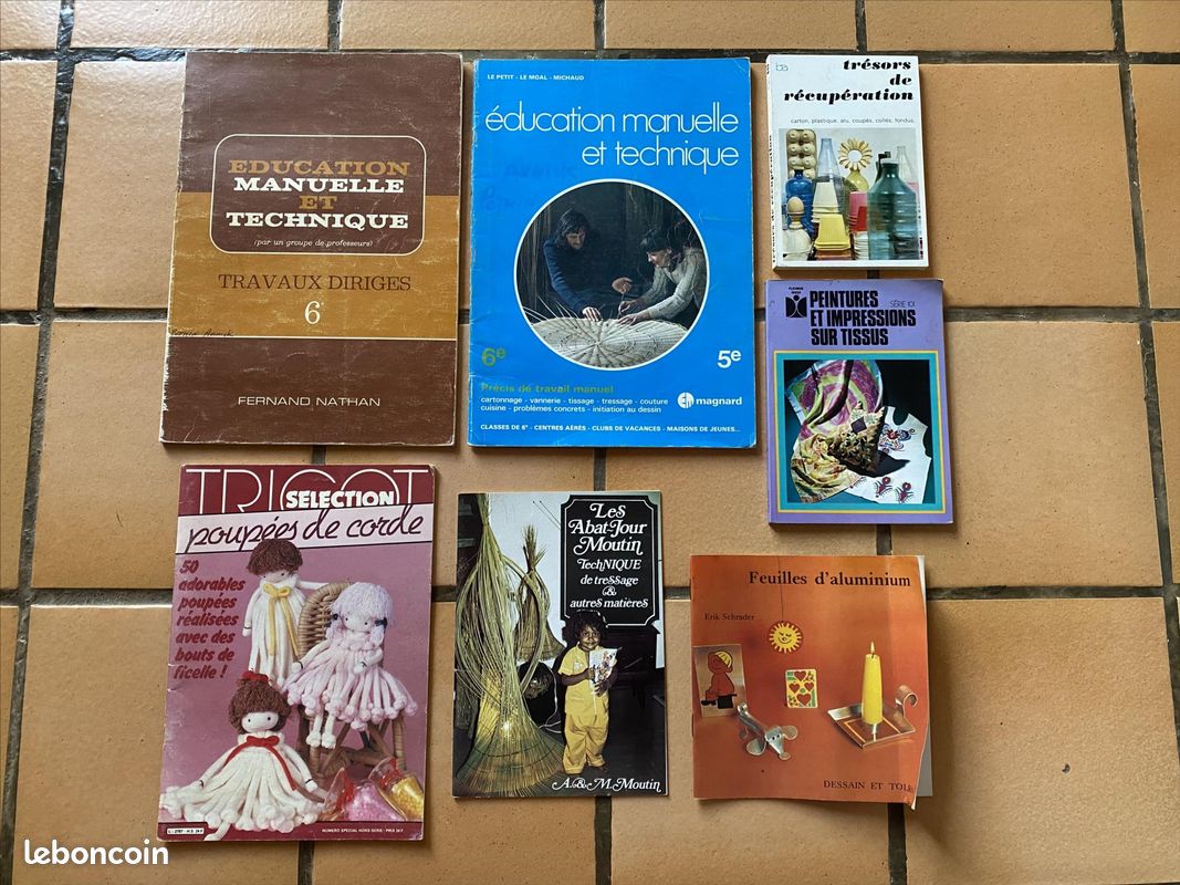Lot de 7 livres d'activités manuelles (image 1)