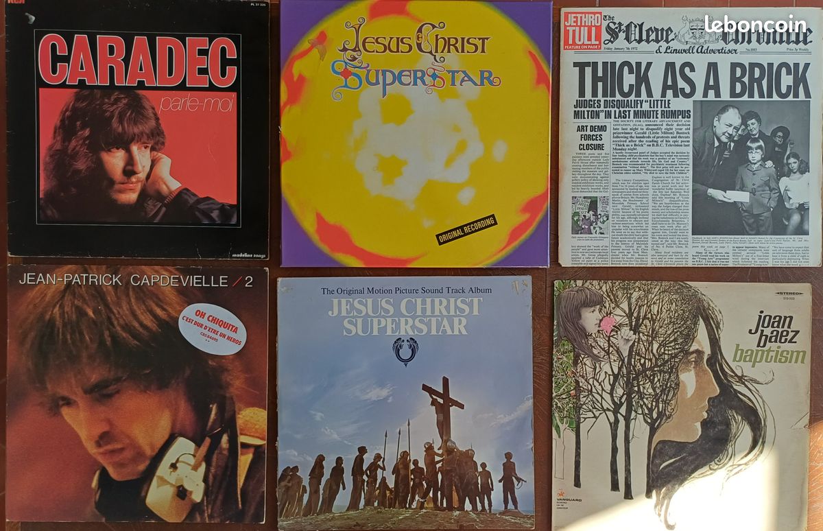 Lot vinyles de Fats Domino à John Lennon (image 15)