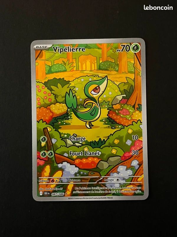 Carte Pokémon Vipélièrre Serie BLK 087/086 (image 1)