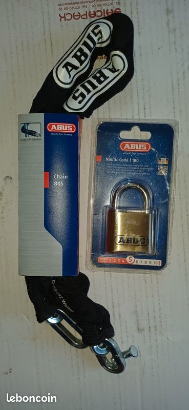 Chaine et cadenas ABUS (image 1)