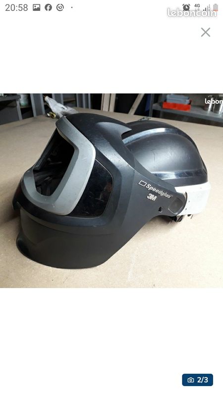 Cagoule soudure 3M Speedglas (pas complète) (image 2)