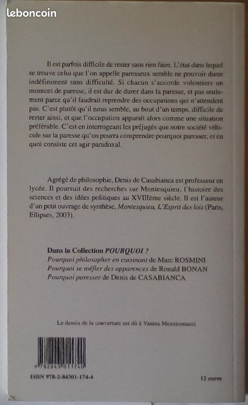 Pourquoi paresser? ( Denis de Casablanca) (image 2)