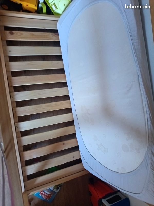 Lit cabane enfant avec matelas 70/140 été hiver (image 4)