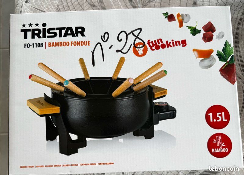 Appareil  fondue Tristar 1,5 L - lectromnager