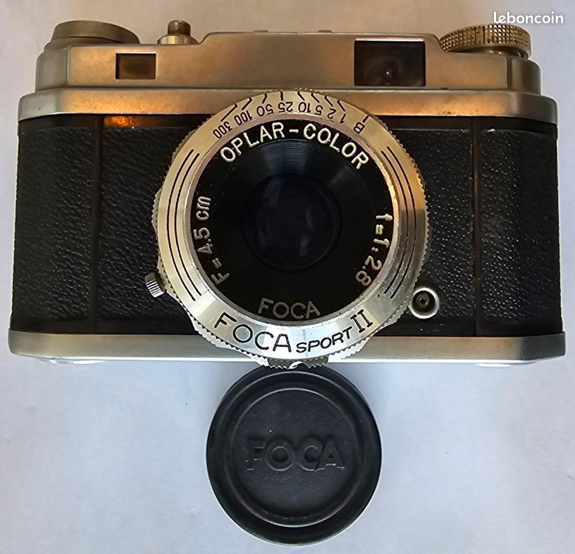 Appareil Photo Argentique Focasport II - Objectif Oplar Color - Pour Pièces/Ne Fonctionne Pas