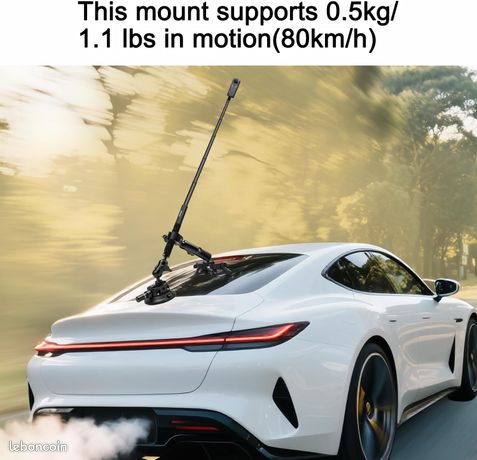 Les Ventouses Triangulaires MAXCAM Sont Compatibles Avec Le DJI Osmo Pocket 3, Pare - Brise De Voiture Fenêtre Voiture Bateau Support De Caméra Pour DJI Osmo Pocket 3 Triangle Ventouse