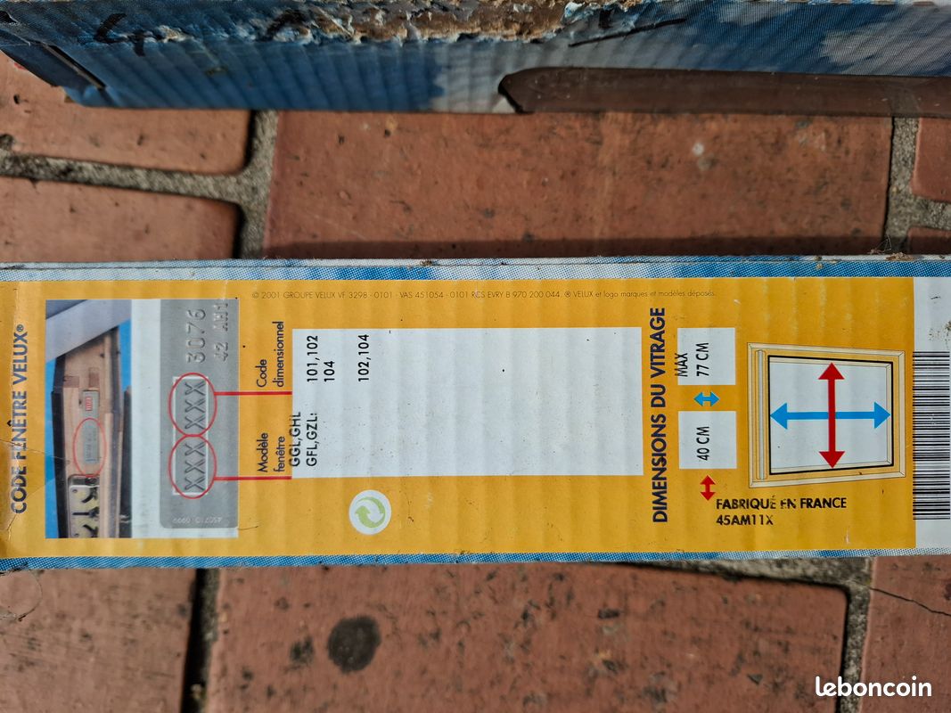 Lot de 3 Stores velux pare soleil extérieurs(manuel) (image 2)