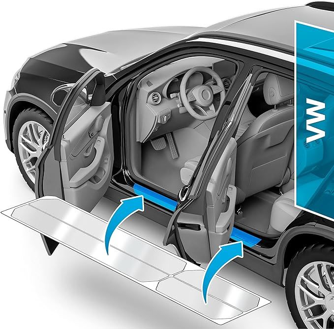 Protection Seuil de Porte Voiture Carrosserie pour VW Golf 8 (VIII