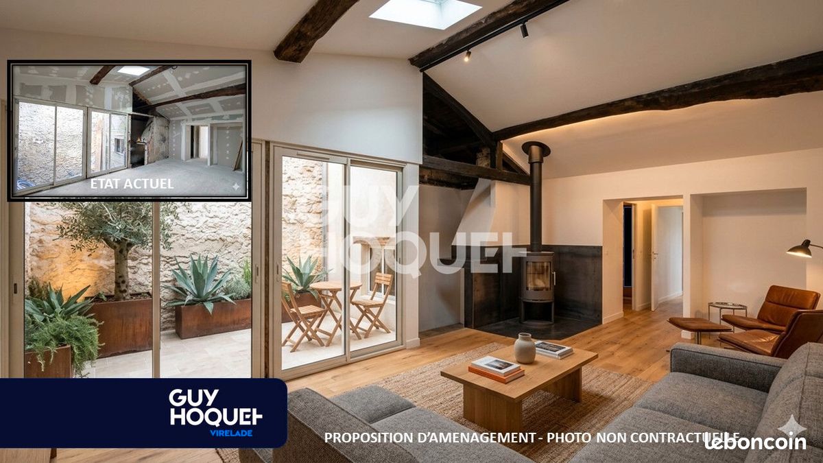 Maison 3 pièces 75 m² · à Cadillac-sur-Garonne · 75 m² · 114 000 €