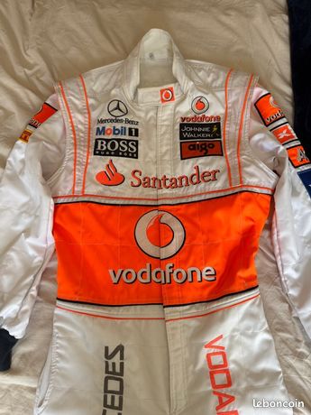 Combinaison De Course Go Kart Lewis Hamilton CIK/FIA - Style F1 Mercedes - Neuf Emballé