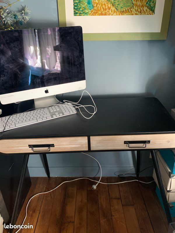 Bureau d’appoint style industriel (image 1)