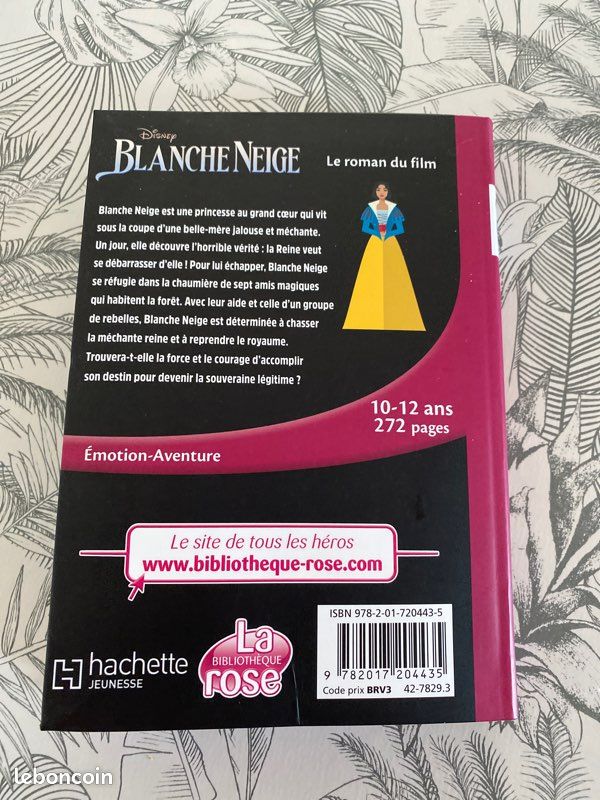 Livre blanche neige le roman du film (image 3)