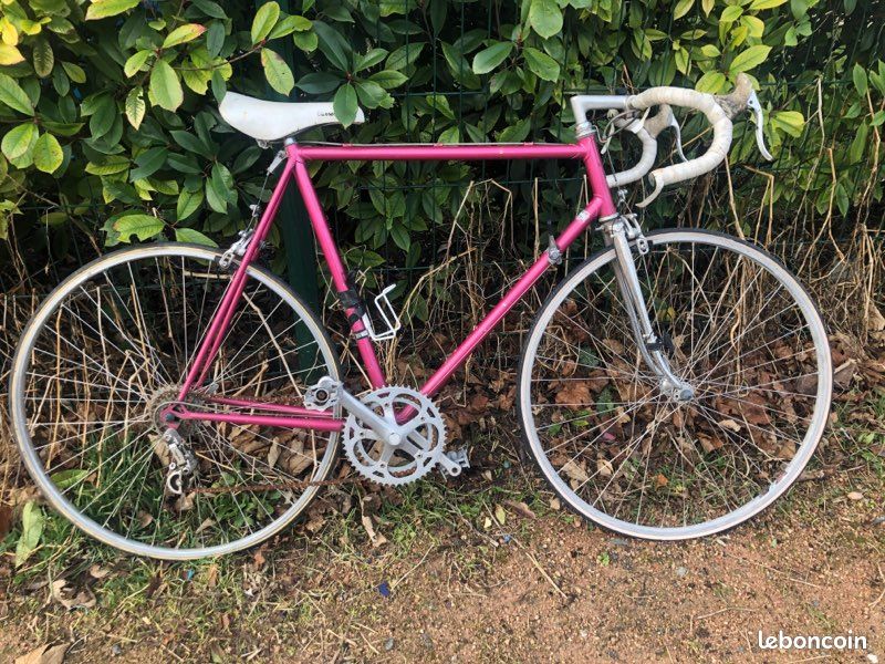 VÉLO DE Course Mercier Rose - 52cm - 1975 Full Reynolds 531 🇫🇷 EUR 1.249,00 - FR