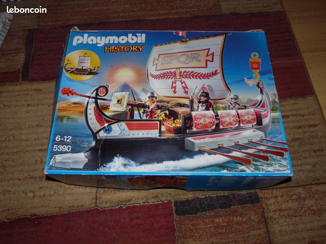 Playmobil 5390 Galère Romaine – NEUF SCELLÉ – Bateau Romains