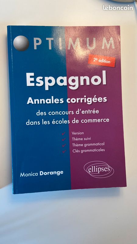 Livre - Optimum Espagnol Annales corrigées (image 1)