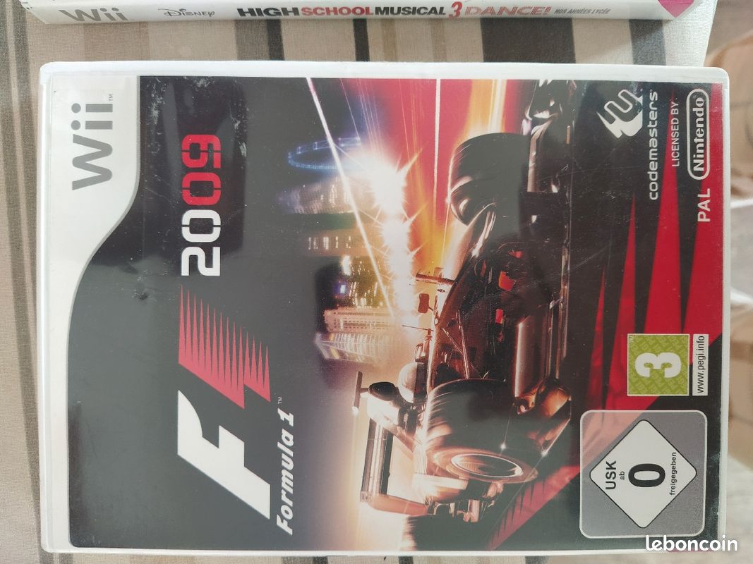 Jeu Wii high scho musical et F1 2009 (image 2)