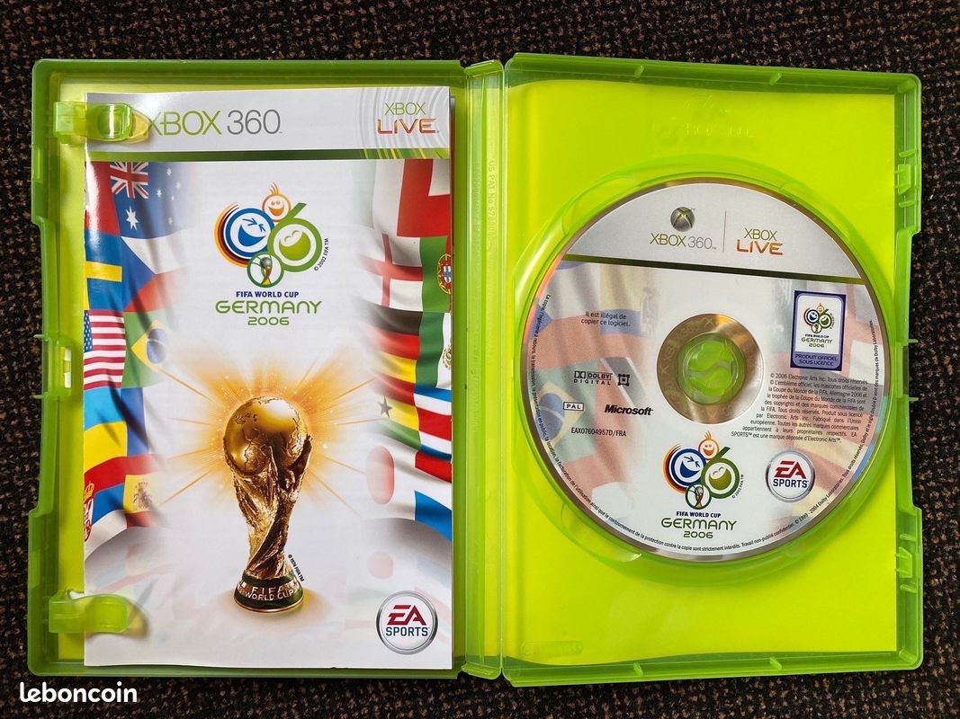 FIFA Coupe Du Monde Allemagne 2006 - Xbox 360 - Version US NTSC Avec Notice