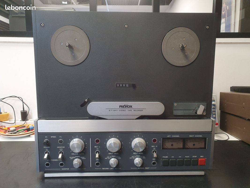Magneto à bande REVOX B77 MKII restauré - Photo, audio & vidéo