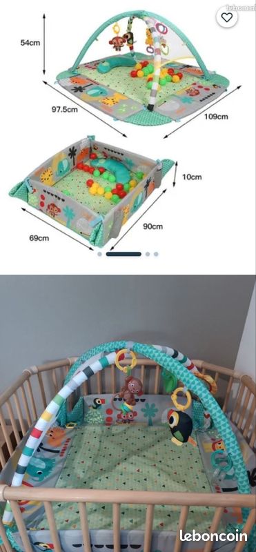 Tapis arche éveil bébé jungle musicale (image 2)