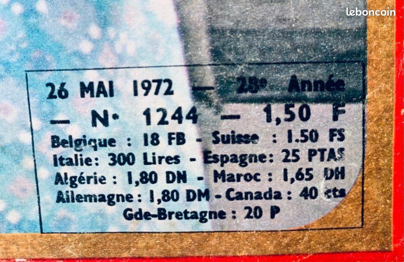 Charles et Elisabeth en visite officielle en France Point de vue images mai 1972 (image 2)