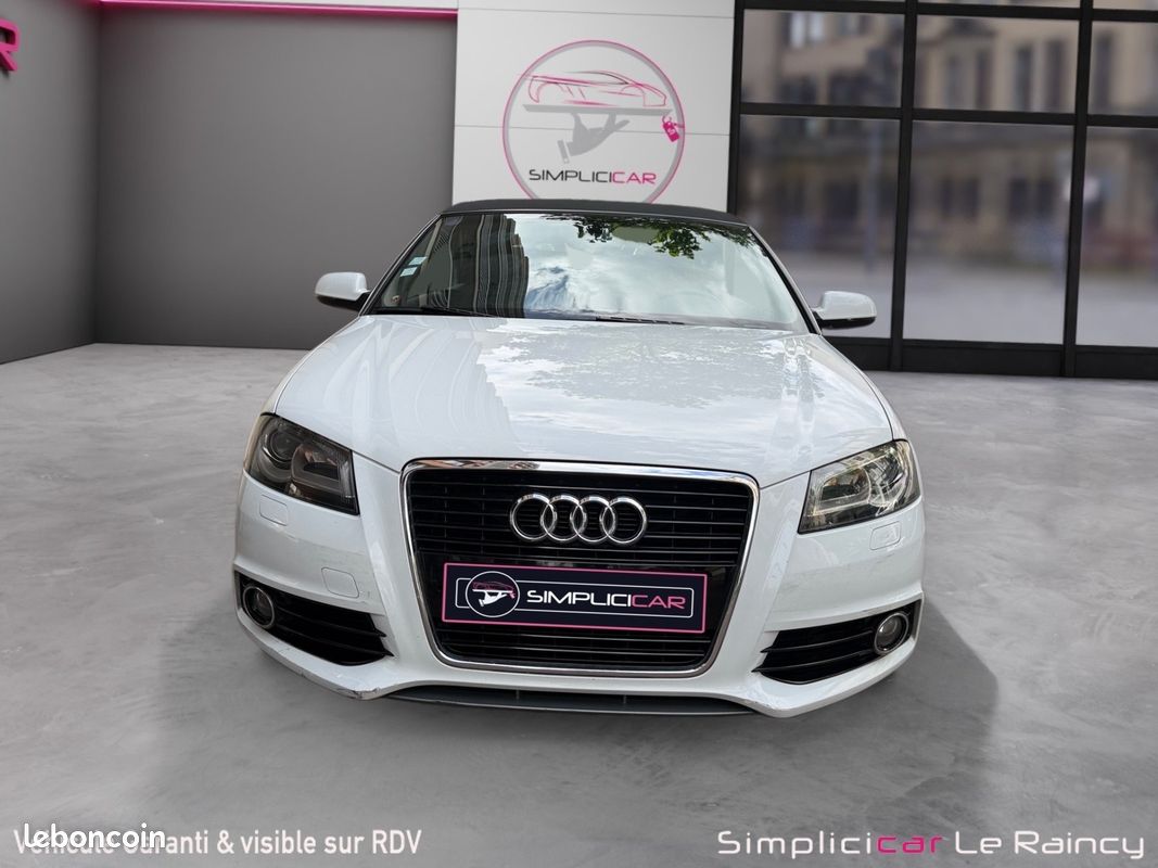 AUDI A3 Cabriolet 1.8 TFSI 160 S LINE PLUS S TRONIC 160Ch Garantie 12 mois (image 4)