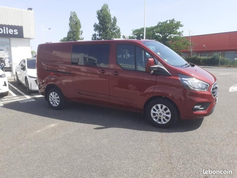 Ford Transit Custom Fg 320 L2H1 2.0 EcoBlue 170 S&S Cabine Approfondie Limited BVA6 7cv (image 2)