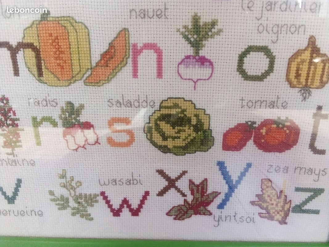 Tableau broderie abécédaire (image 6)