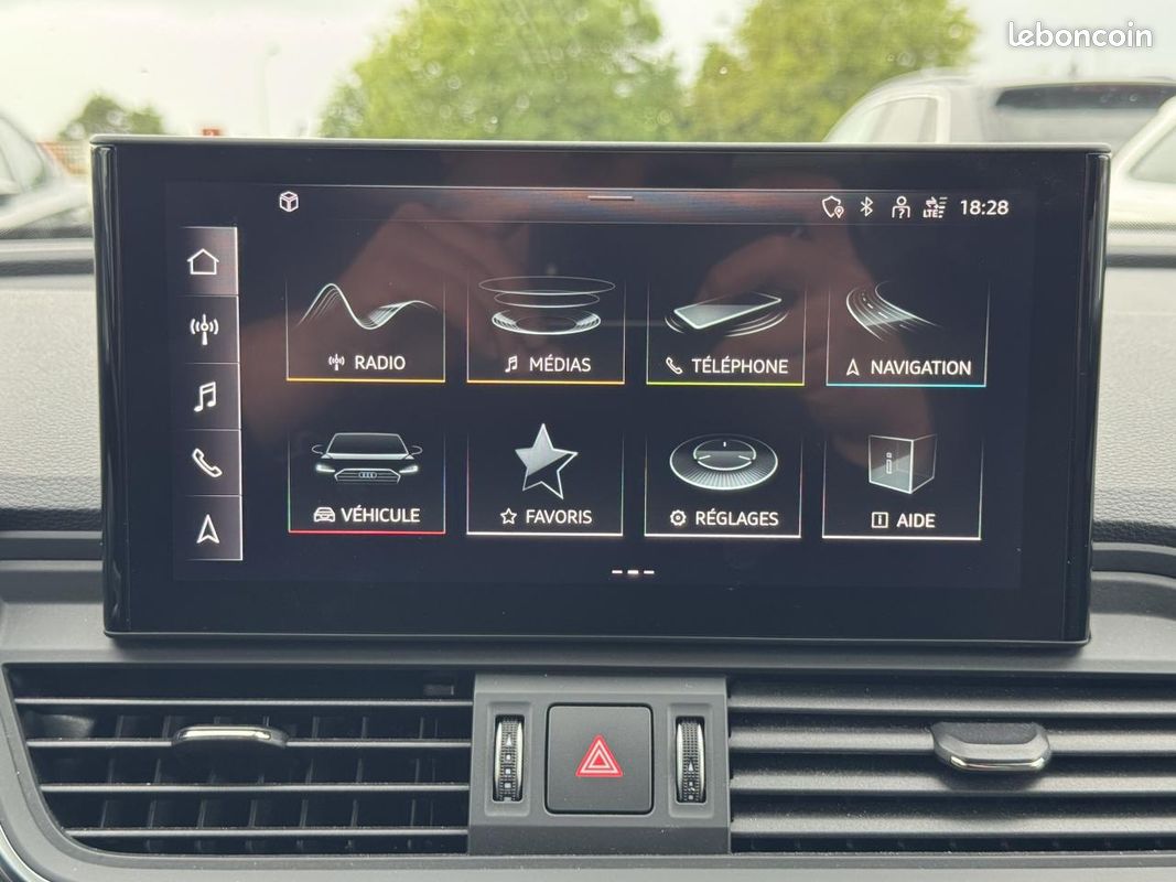 AUDI Q5 Phase 2 35 TDI 163ch S-tronic Advanced Attelage Camera Side Assist Led Gps Siege Chauffant (image 23)