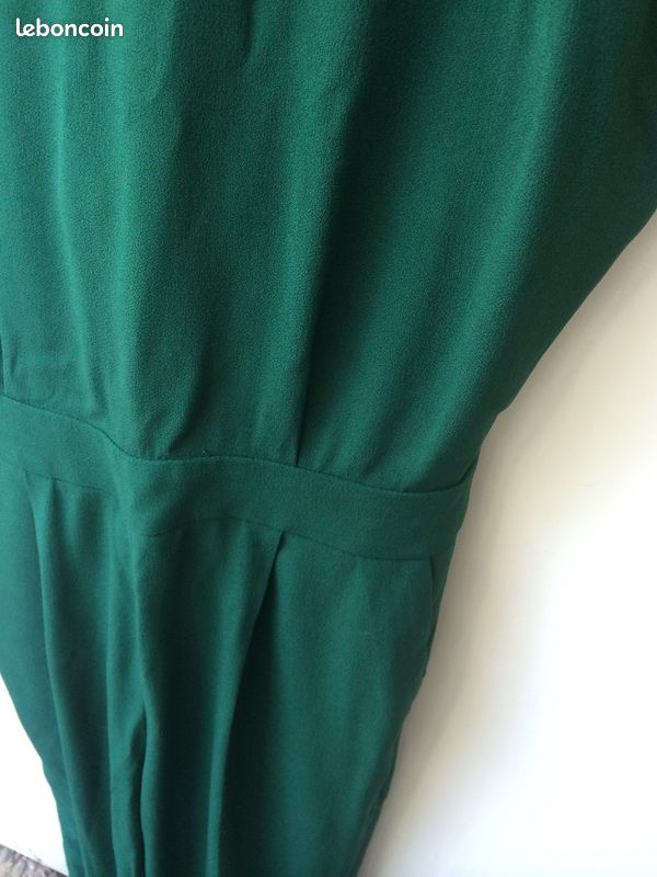 Combinaison Sezane Charles vert - T.34 Neuve étiquetée (image 7)