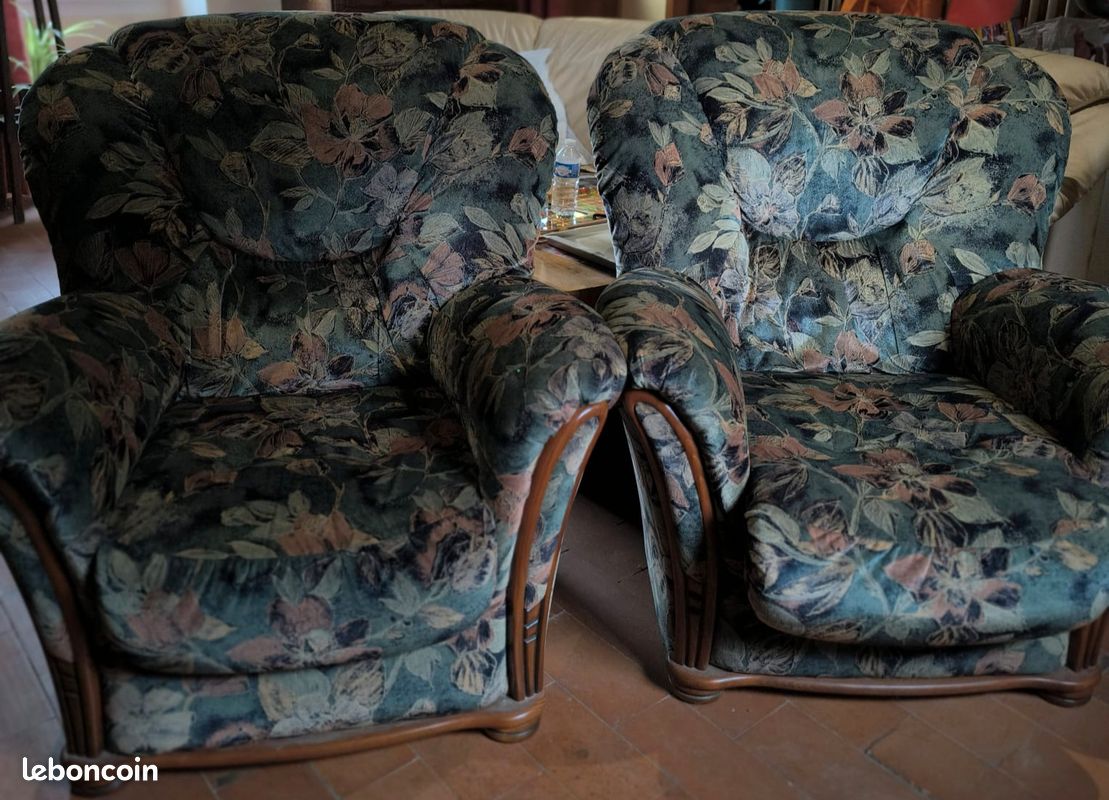 Fauteuil (salon) en très bon état (image 2)