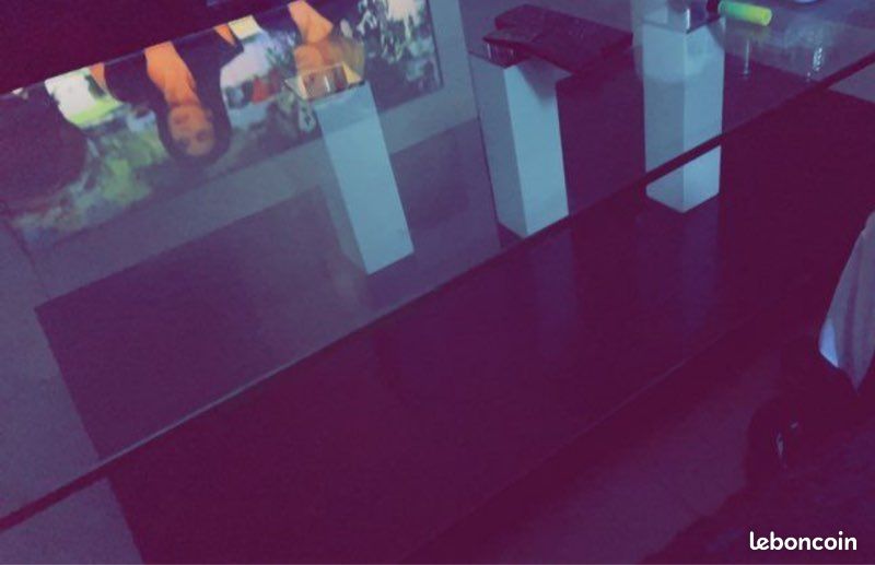 Table basse en verre (image 1)