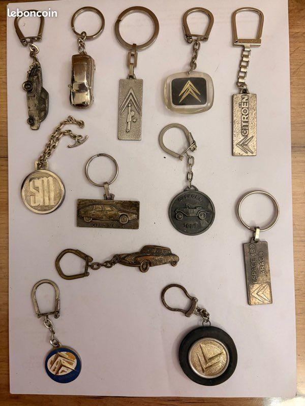 Porte-clés Vintage Publicitaire Ancien - Objet Rare Pour Collection