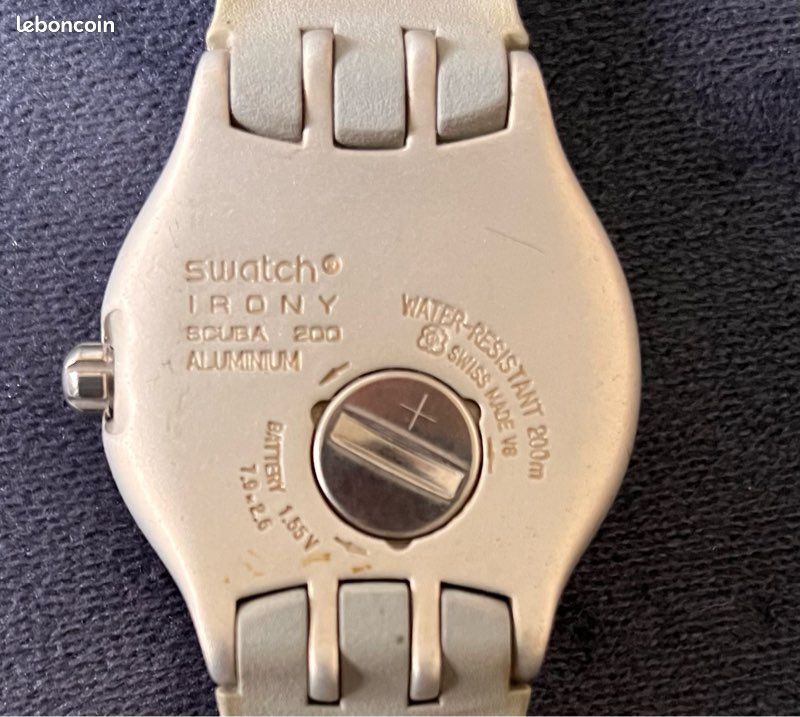 Montre Swatch vintage 1998 Irony Scuba 200 Montres Bijoux