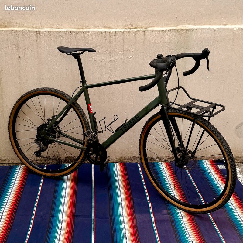 Vélo Gravel Decathlon Triban 120 Vélo Route Cyclotourisme RC120