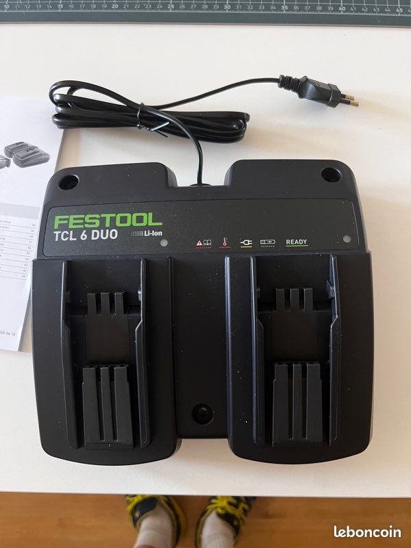 Chargeur Festool TCL 6 DUO (image 1)