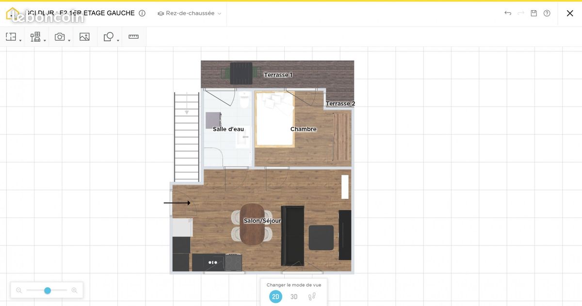 Appartement 2 pièces 37 m² · à Villecresnes · 37 m² · 880 €/mois