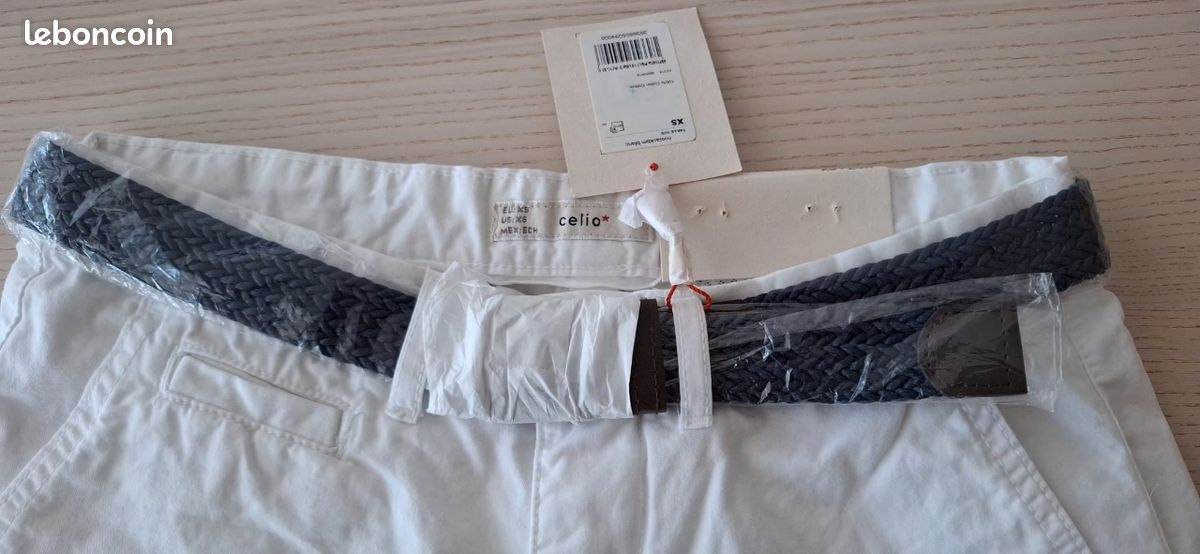 Ceinture tressée - perle - Billybelt | Madame Framboise