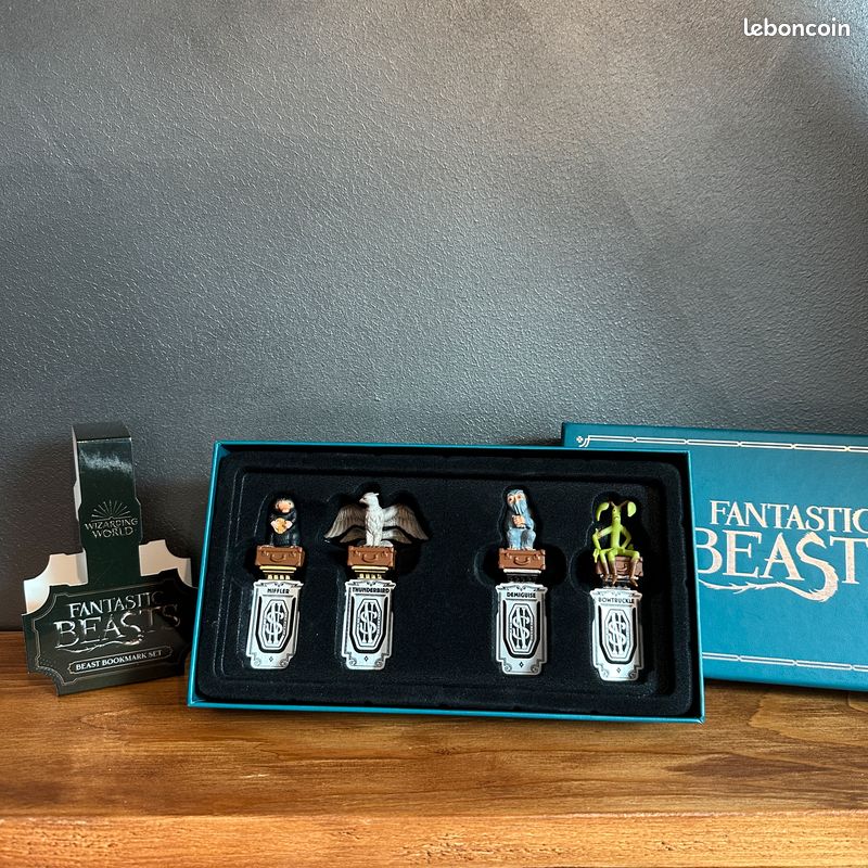 Lot de Marque-Pages Animaux Fantastiques Fantastic Beasts Harry