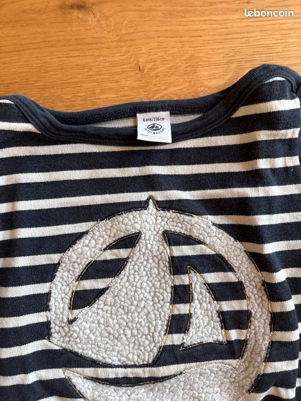 Pull petit bateau 6 ans (image 3)