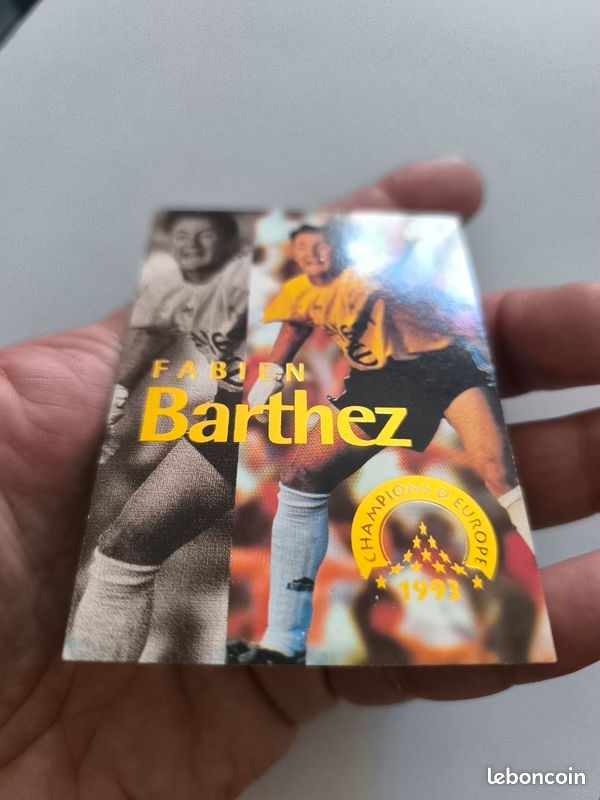 Cartes PaniniFabien Barthez Season Leaders SL13