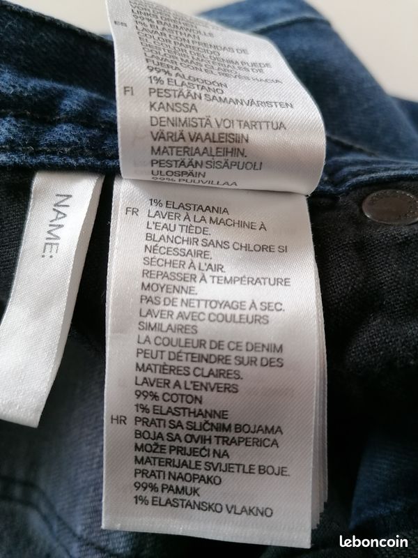 Jeans bleu 34/36 (image 4)