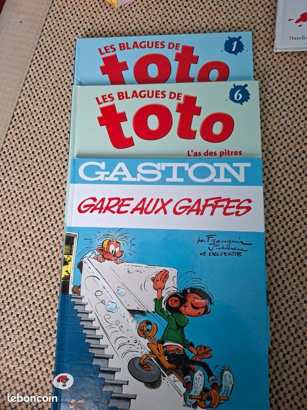 Bandes dessinées 2 toto + gaston (image 1)