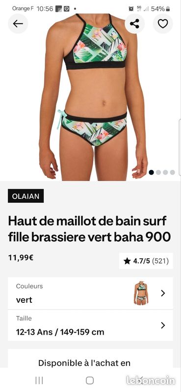 Vêtement Maillot De Bain Fille Decathlon PiÃ¨ces Decathlon Maillot
