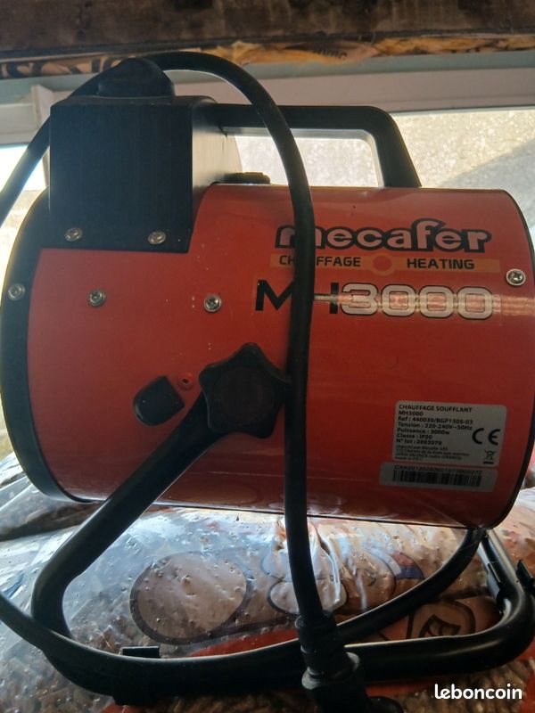 Chaufage electrique portatif surpuisant 2000 w et 3000 w 40 e et 50 e (image 3)