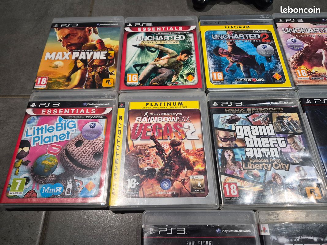Console PS3 Slim 500 Go + 12 jeux (image 2)