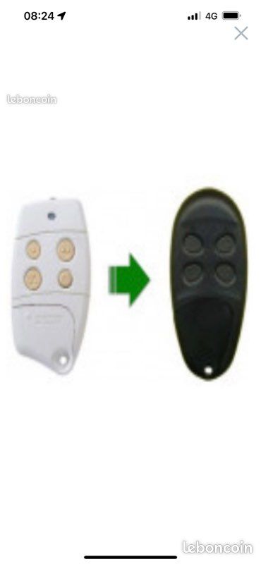 Vends télécommande portail somfy neuf (image 1)