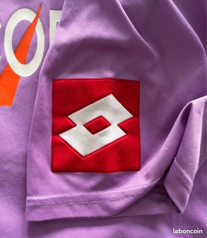 Maillot Vintage Toulouse FC TFC - Adidas, Taille M, Manches Longues, Blanc, Occasion (porté)
