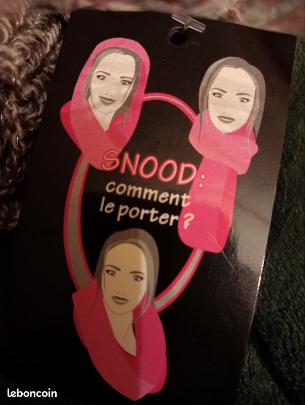 Tour de cou snood neuf avec étiquette (image 5)